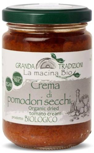 Crema din rosii uscate, eco-bio, 130 g, La Macina Bio