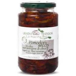 Rosii uscate in ulei de masline, eco-bio , 500 g, La Macina Bio