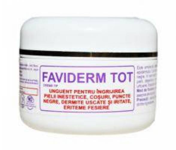 FAVIDERM TOT CREMA TIP UNGUENT, 30ml - Favisan