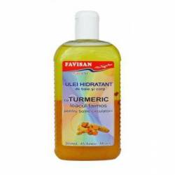 Ulei hidratant cu turmeric 300ml, Favisan