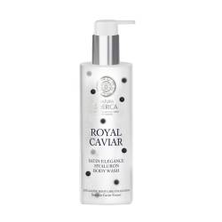 Gel de dus cu acid hialuronic Satin Elegance Royal Caviar, 400ml, Natura Siberica