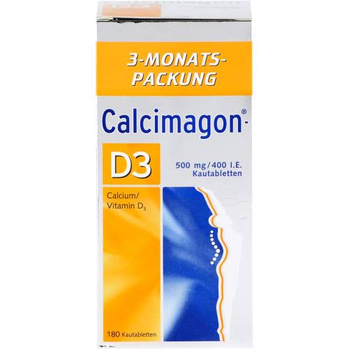 Calcimagon D3 Kautabletten 180 St