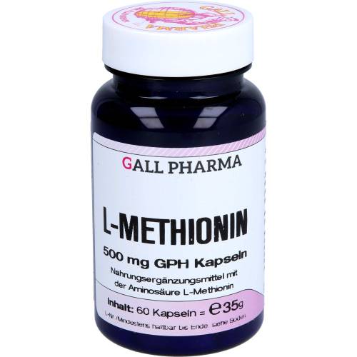 L-Methionin 500 mg Kapseln 60 St