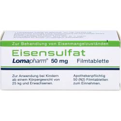 Eisensulfat Lomapharm 50 mg Filmtabletten 50 St