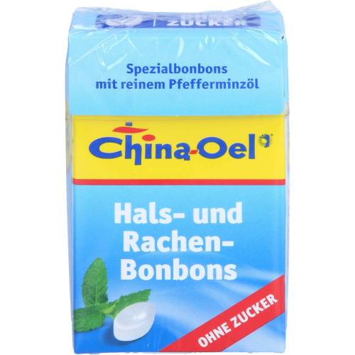 China Öl Hals- u.Hustenbonbons o.Zucker 40 g