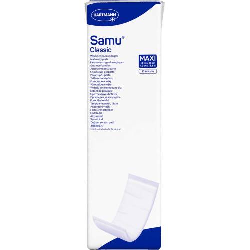 Samu Wöchnerinnen Vorlagen Classic maxi 11x35 cm 10 St