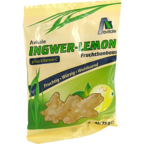 Ingwer Lemon Bonbons+Vitamin C 75 g
