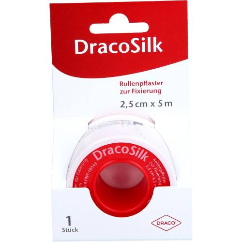 Dracosilk Rollenpflaster 2,5 cmx5 m 1 St