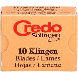 Credo Ersatzklingen zum Credo Hornhauthobel 4744 10 St