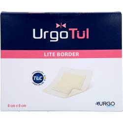 Urgotül Lite Border 8x8 cm Verband 10 St