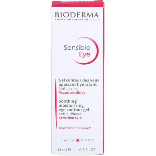 Bioderma Sensibio Eye Augenpflege Gel 15 ml