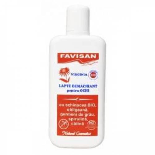 Lapte demachiant pentru ochi cu Echinacea bio Virginia 125ml, Favisan