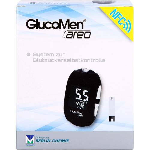 Glucomen areo Blutzuckermessgerät Set mmol/l 1 St