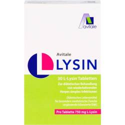 L-Lysin 750 mg Tabletten 30 St