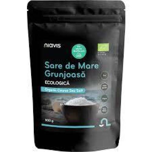 Sare de mare grunjoasa, eco-bio, 500 g, Niavis