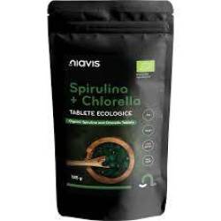 Spirulina + Chlorella, eco-bio, 125 g, Niavis
