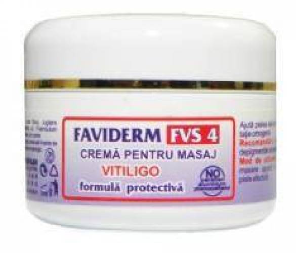 FAVIDERM FVS4 UNGUENT PENTRU VITILIGO, 50ml - Favisan