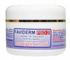 FAVIDERM PSO 2 CREMA PENTRU MASAJ, 50ml - Favisan