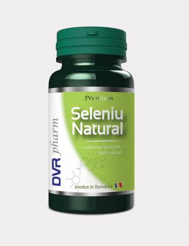 Seleniu natural 60cps - DVR Pharm