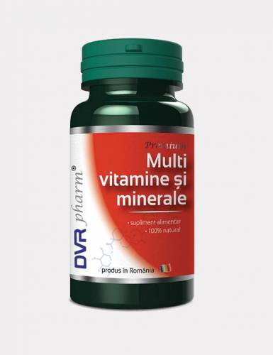 Multivitamine si minerale 60cps - DVR Pharm
