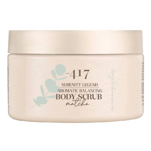 Scrub pentru corp cu Matcha Serenity Legend, 400 g, Minus 417