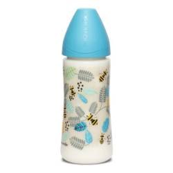 Biberon cu debit dens, albina albastra, Fusion, 360 ml, Suavinex