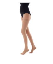 Rayat Ciorapi compresivi 23-32 mmHg pana la coapsa clasa 2 cu  varf deschis  bej 4/L