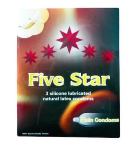 Five Star Prezervative cu aroma de mere 3 bucati