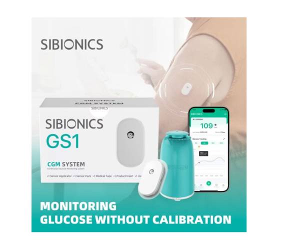 Sibionics Sistem de monitorizare continua a glucozei GS1