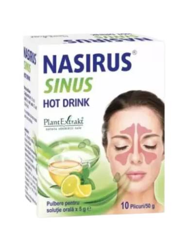 Nasirus sinus hot drink X 10 pl. Plantextrakt