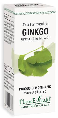 Extract de ginkgo biloba hidro-glicero-alcoolic X 50 ml Plantextrakt