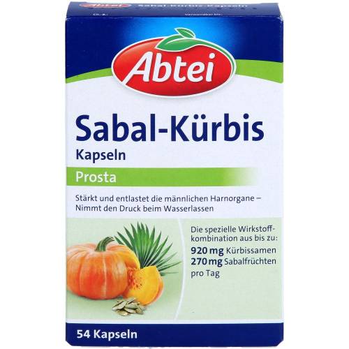 Abtei Sabal Kürbis Kapseln 54 St