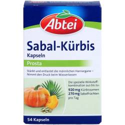 Abtei Sabal Kürbis Kapseln 54 St