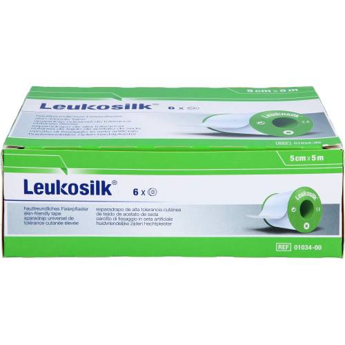Leukosilk 5 cmx5 m 6 St