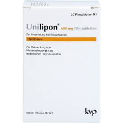Unilipon 600 mg Filmtabletten 30 St