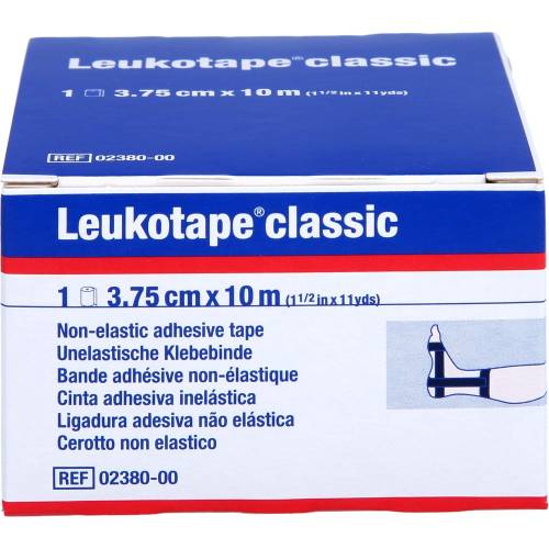 Leukotape Classic 3,75 cmx10 m schwarz 1 St
