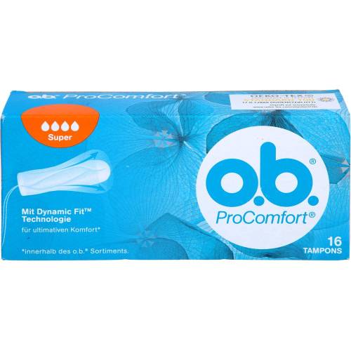 O.B. Tampons ProComfort super 16 St