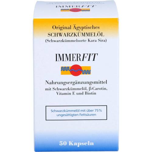 Schwarzkümmelöl Immerfit Kapseln 50 St