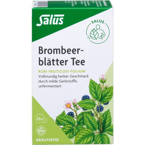 Brombeerblättertee Kräutertee Bio Salus Filterbtl. 15 St