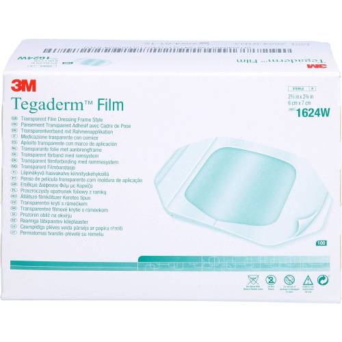 Tegaderm Film 6x7 cm 1624W 100 St