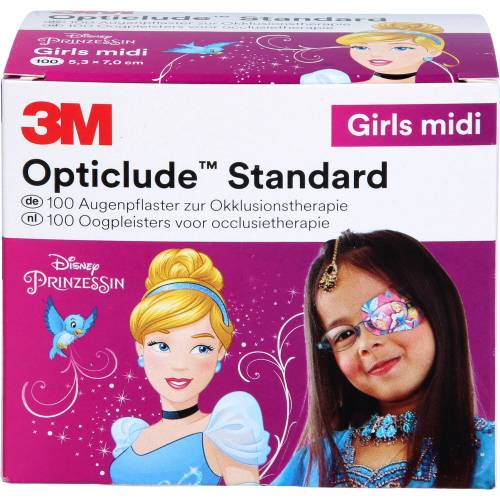 Opticlude Disney girls midi 2538Mdpg-100 100 St