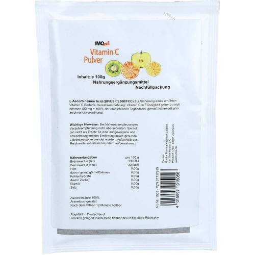 Ascorbinsäure Vitamin C Nachf. Pulver 100 g
