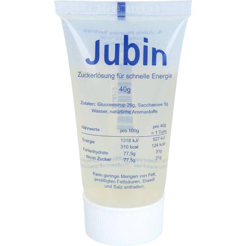 Jubin Zuckerlösung schnelle Energie 40 g
