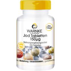 Jod Tabletten 150 µg 100 St