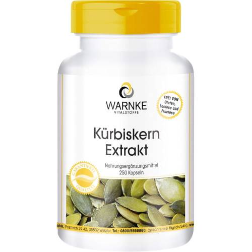 Kürbiskern Extrakt Kapseln 250 St
