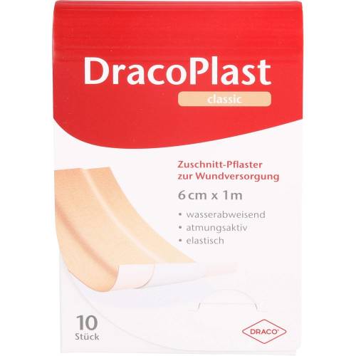Dracoplast Classic Pflaster 6 cmx1 m 1 St
