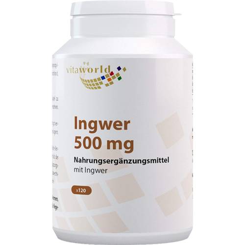 Ingwer Kapseln 500 mg 120 St