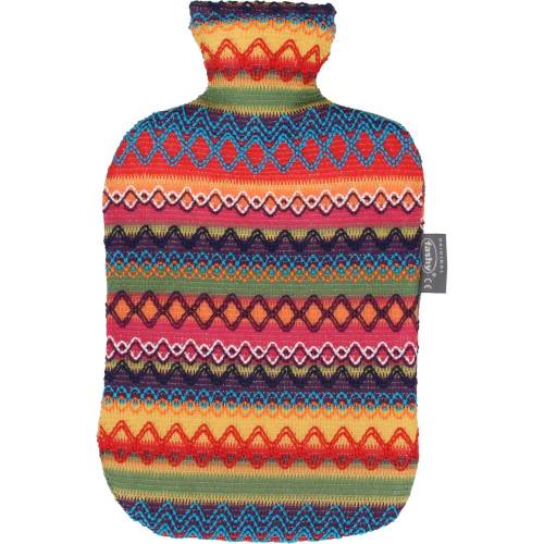 Fashy Wärmflasche Peru-Design rottöne 1 St