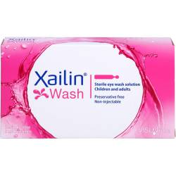 Xailin Wash Augenspüllösung in Einzeldosen 100 ml
