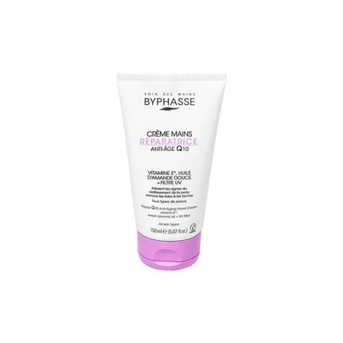 Crema pentru maini reparatoare anti-imbatranire cu Q10, 150ml, Byphasse